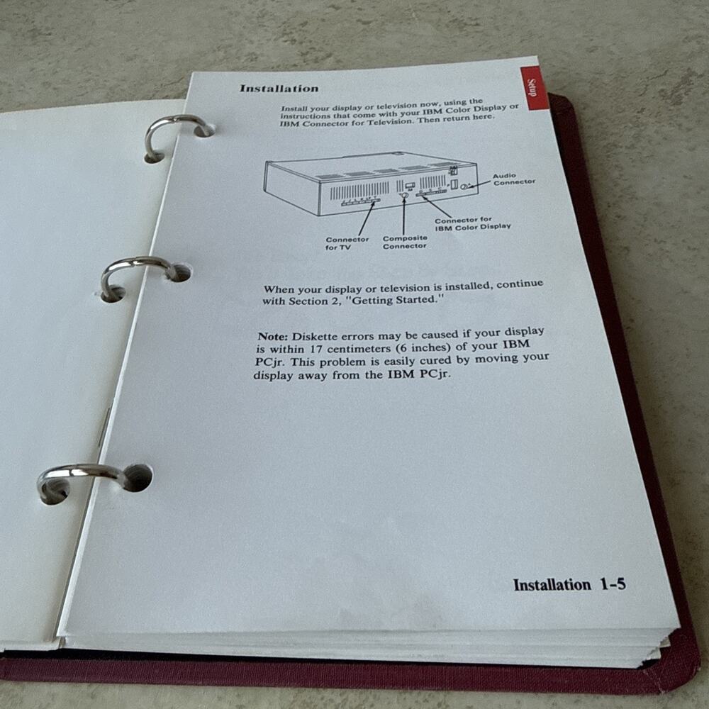 VTG 1983 IBM Guide to Operations Personal Computer - Picture 3 of 6